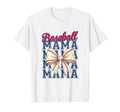 Baseball Mama Coquette Bow Mom T-Shirt - Minimalist Print for Adults - T-Shirt, Sweatshirt, Hoodie