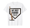 My Might Not Always Swing Baseball T-Shirt - Custom Art Print for Adults - T-Shirt, Sweatshirt, Hoodie