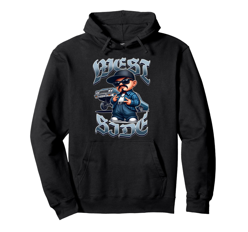 Low Rider Westside Hand Sign Gang West Hoodie - Trendy Graphic Unisex - T-Shirt, Sweatshirt, Hoodie