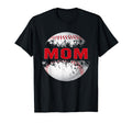 Baseball Softball Lover Ball Mom Mothers T-Shirt - Custom Art Print Unisex - T-Shirt, Sweatshirt, Hoodie