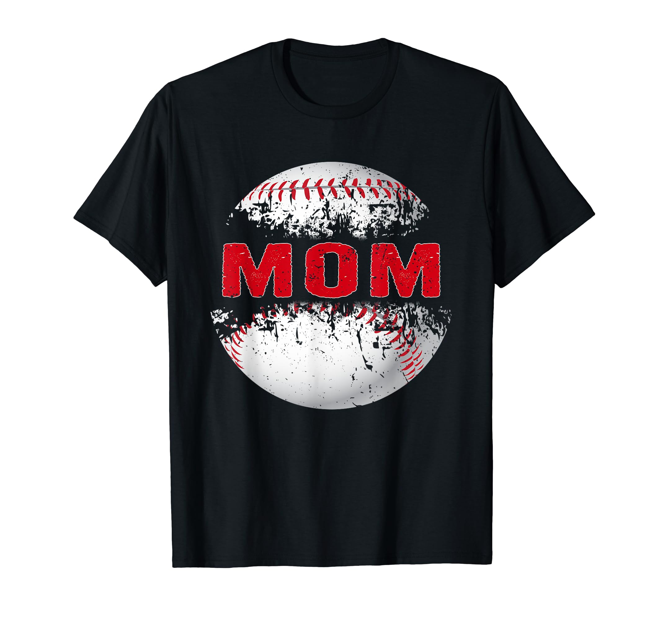 Baseball Softball Lover Ball Mom Mothers T-Shirt - Custom Art Print Unisex - T-Shirt, Sweatshirt, Hoodie