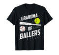 Grandma Ballers Funny Baseball Softball T-Shirt - Trendy Graphic Men Women - T-Shirt, Sweatshirt, Hoodie