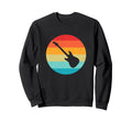 Electric Guitar Silhouette Sunset Sweatshirt - Custom Art Print Men Women - T-Shirt, Sweatshirt, Hoodie