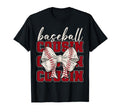 Baseball Cousin Coquette Bow Sport Lover T-Shirt - Novelty Apparel Unisex - T-Shirt, Sweatshirt, Hoodie