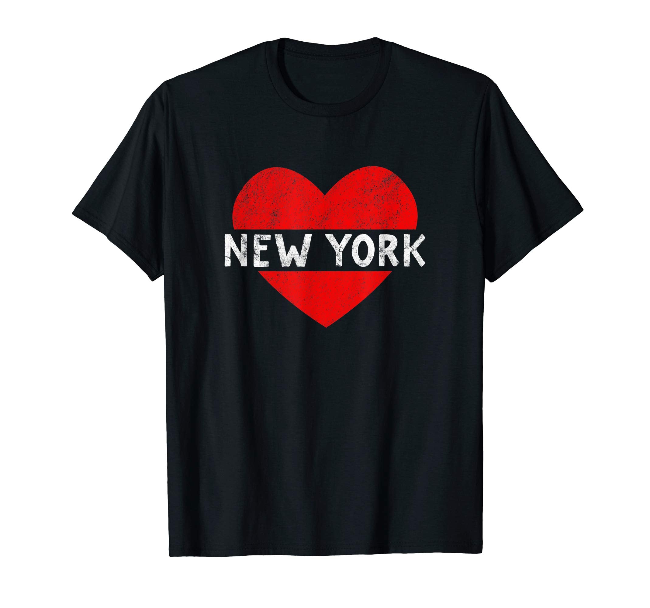 I Love New York Usa State Heart Gift T-Shirt - Unique Graphic for Adults - T-Shirt, Sweatshirt, Hoodie
