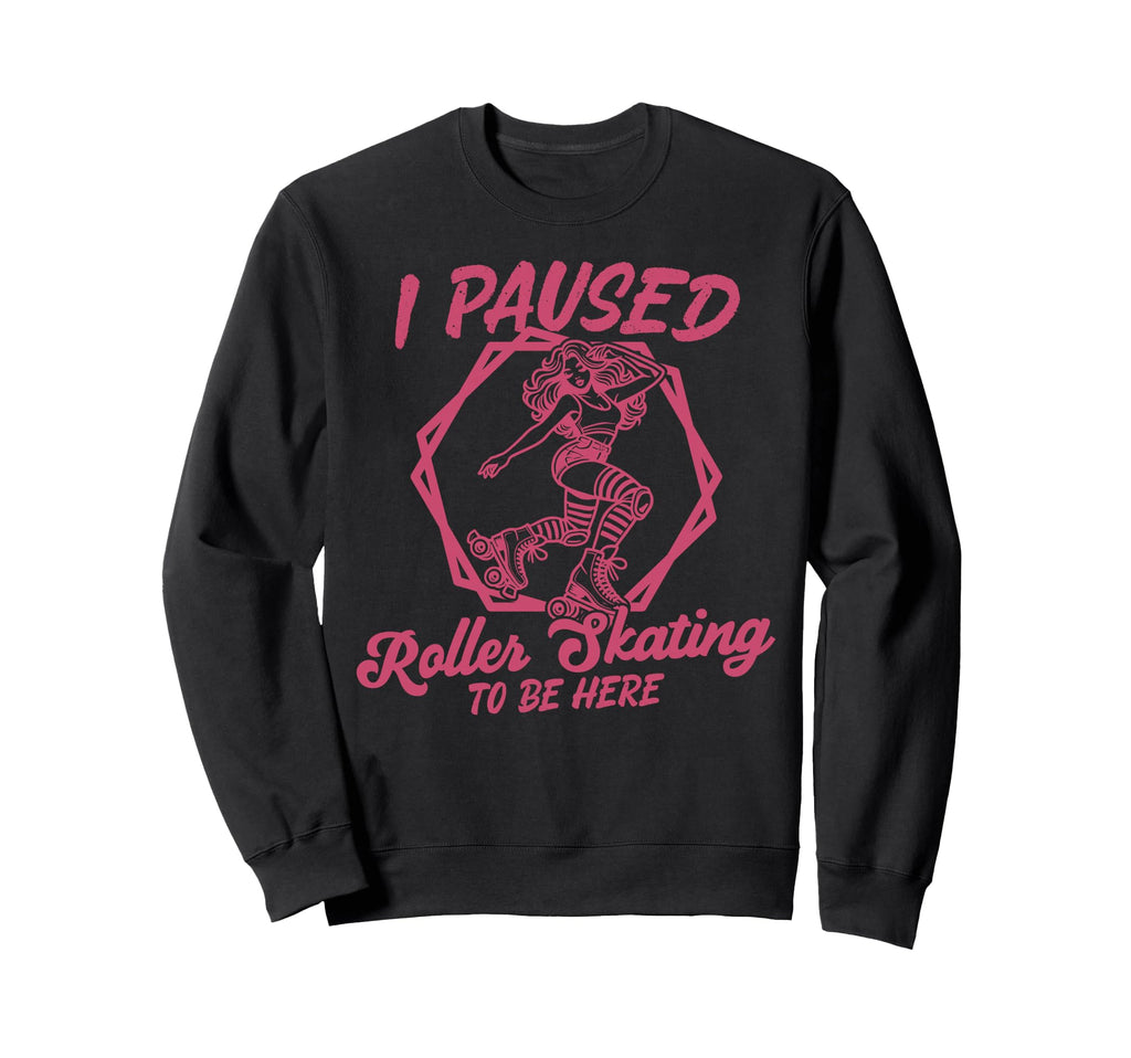 Roller Skating Skate 1970S I Sweatshirt - Aesthetic Graphic for Adults - T-Shirt, Sweatshirt, Hoodie