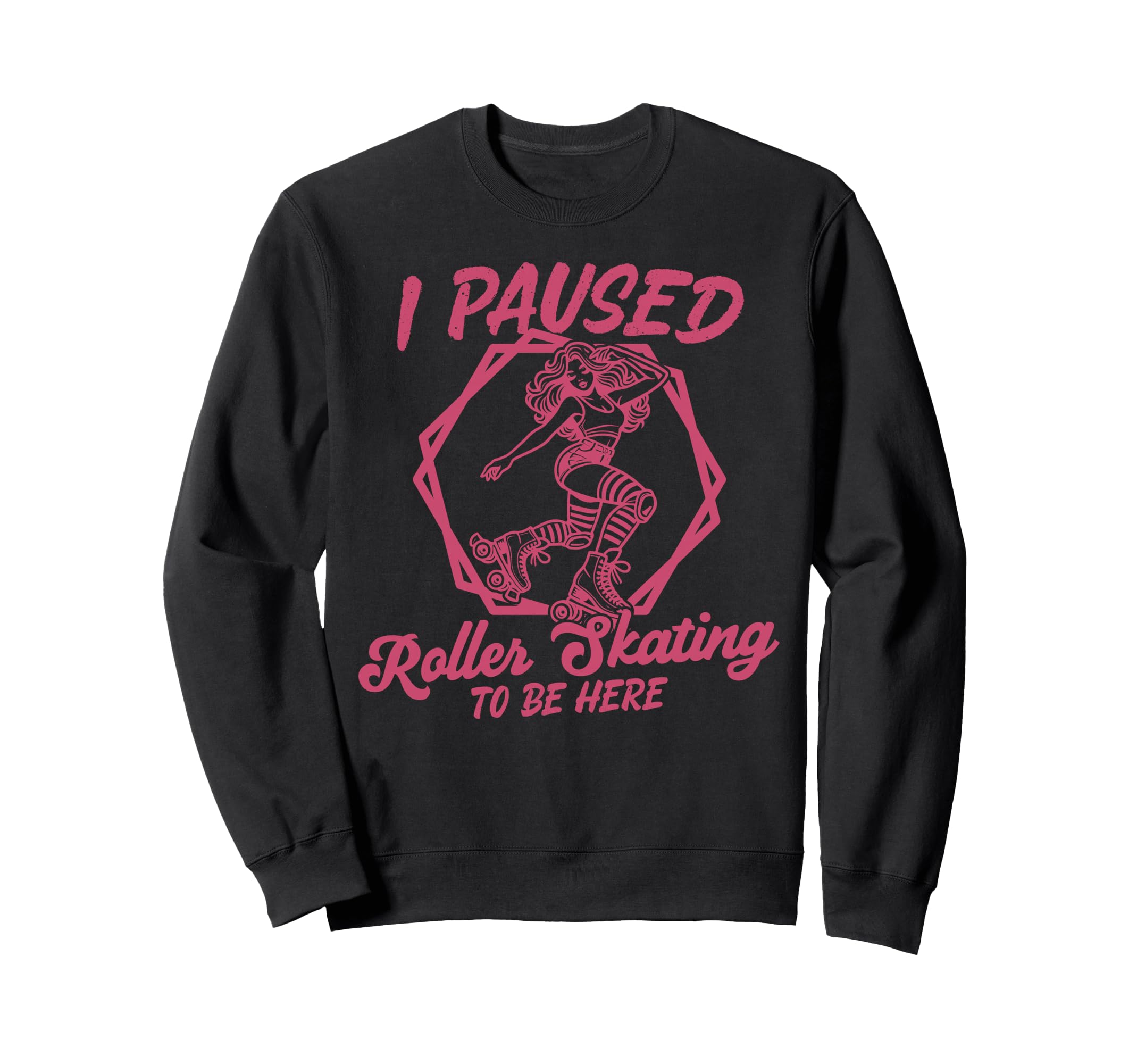 Roller Skating Skate 1970S I Sweatshirt - Aesthetic Graphic for Adults - T-Shirt, Sweatshirt, Hoodie