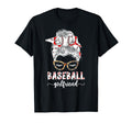 Baseball Girlfriend Messy Bun Baseball T-Shirt - Unique Graphic for Adults - T-Shirt, Sweatshirt, Hoodie