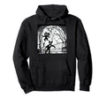 Halloween Distressed Hoodie - Casual Everyday Wear Unisex - T-Shirt, Sweatshirt, Hoodie