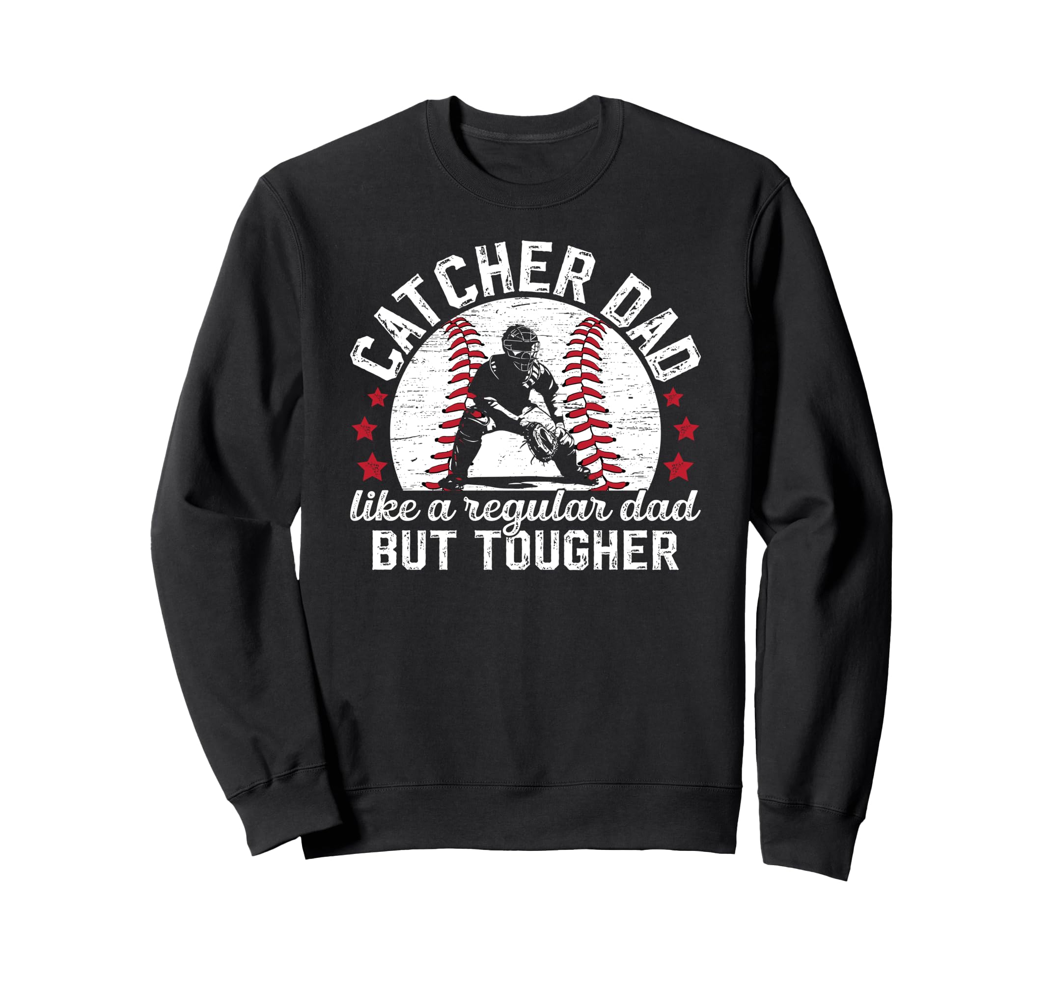 Baseball Catcher Dad Definition Sweatshirt - Trendy Graphic Unisex - T-Shirt, Sweatshirt, Hoodie