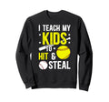 Baseball Softball Dad Funny Softball Sweatshirt - Novelty Apparel Unisex - T-Shirt, Sweatshirt, Hoodie