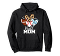 Ball Mom Funny Baseball Volleyball Hoodie - Trendy Graphic for Adults - T-Shirt, Sweatshirt, Hoodie