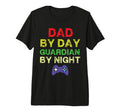 Mens Gamer Dad Dad Day Guardian T-Shirt - Minimalist Print for Adults - T-Shirt, Sweatshirt, Hoodie