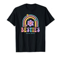 Besties Since 1930 Bff Rainbow T-Shirt - Novelty Apparel for Adults - T-Shirt, Sweatshirt, Hoodie