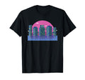 Japanese City Skyline Vaporwave Aesthetic T-Shirt - Unique Graphic Unisex - T-Shirt, Sweatshirt, Hoodie