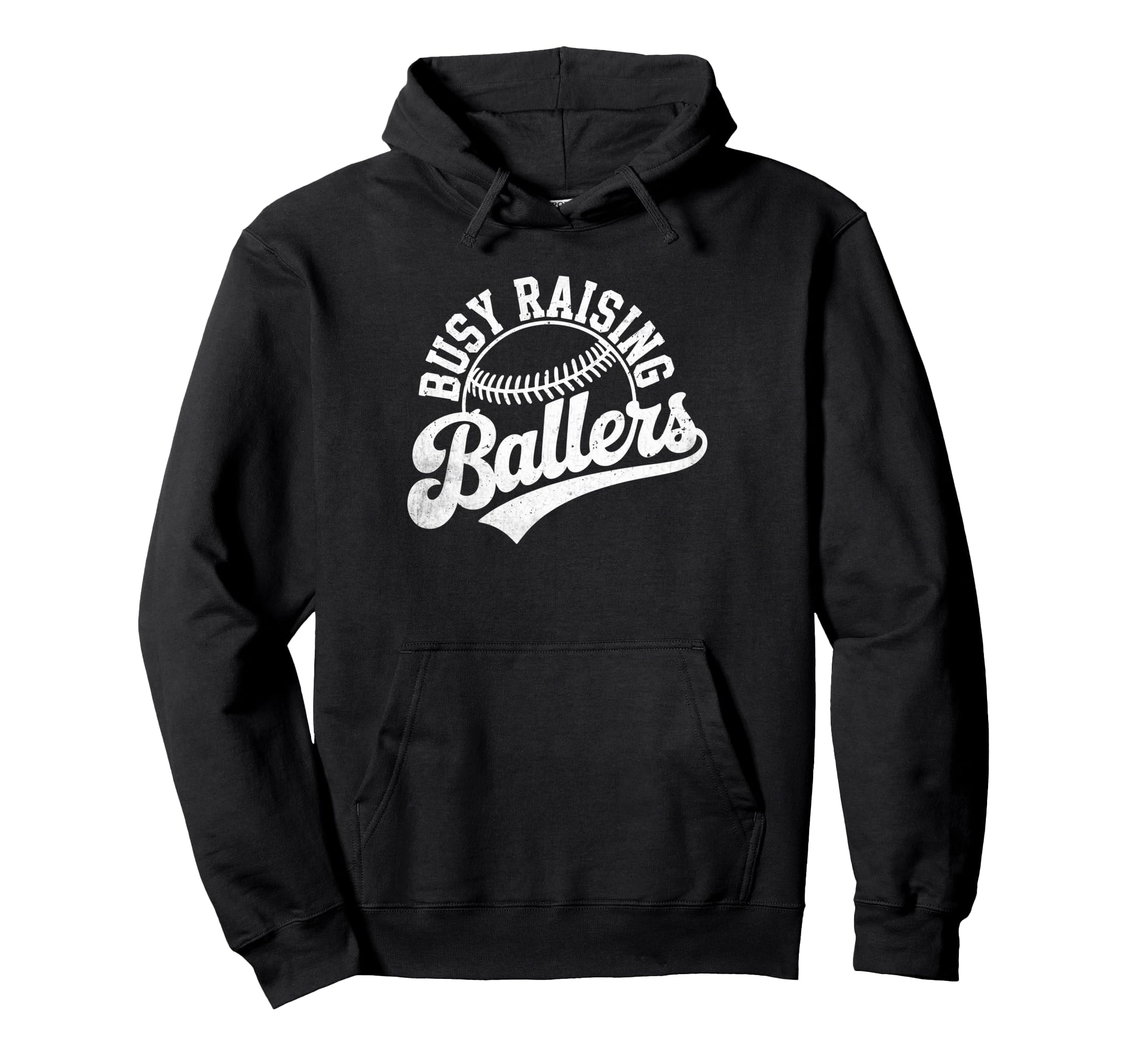 Raising Ballers Funny Mom Baseball Hoodie - Unique Graphic for Adults - T-Shirt, Sweatshirt, Hoodie