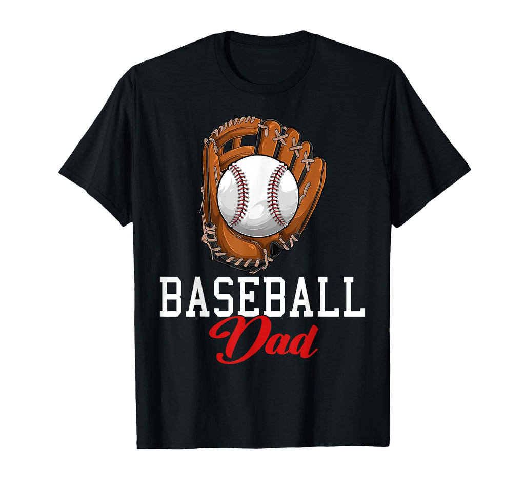 Baseball Baseball Dad Daddy Father S Day T-Shirt - Unique Graphic Men Women - T-Shirt, Sweatshirt, Hoodie