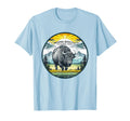 Theodore Roosevelt National Park North Hoodie - Minimalist Print Men Women - T-Shirt, Sweatshirt, Hoodie