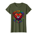 Home Run Heart Tball Mom Baseball T-Shirt - Novelty Apparel for Adults - T-Shirt, Sweatshirt, Hoodie