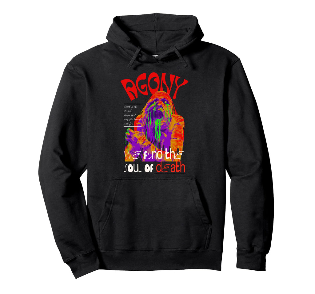 Y2K Agony Bold Urban Graffiti Aesthetic Hoodie - Trendy Graphic Men Women - T-Shirt, Sweatshirt, Hoodie