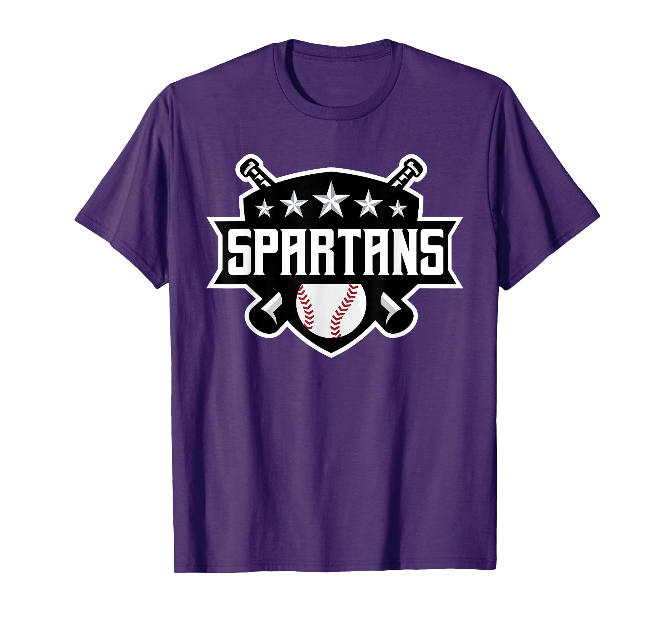Spartan Baseball Sports Game Day Spirit T-Shirt - Novelty Apparel Unisex - T-Shirt, Sweatshirt, Hoodie