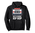 Raised Old School Hip Hop Cassette Hoodie - Custom Art Print for Adults - T-Shirt, Sweatshirt, Hoodie