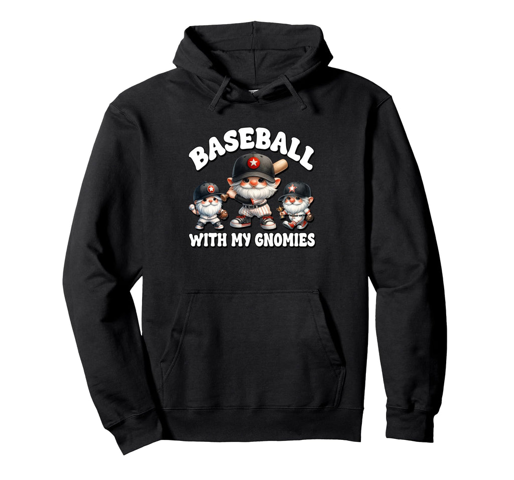 Baseball Gnome Grandpa Sayings Hoodie - Minimalist Print for Adults - T-Shirt, Sweatshirt, Hoodie