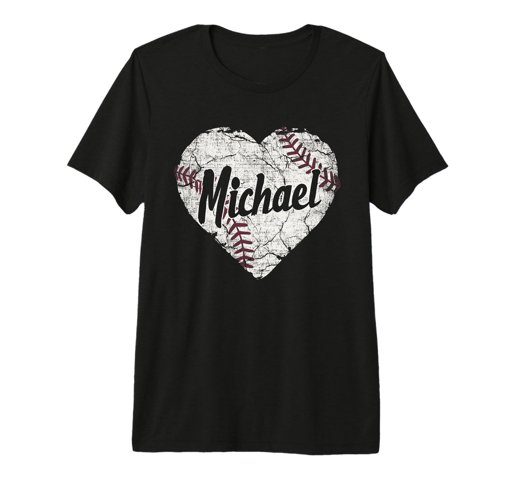 Michael Baseball Personalized Name Mom T-Shirt - Trendy Graphic for Adults - T-Shirt, Sweatshirt, Hoodie
