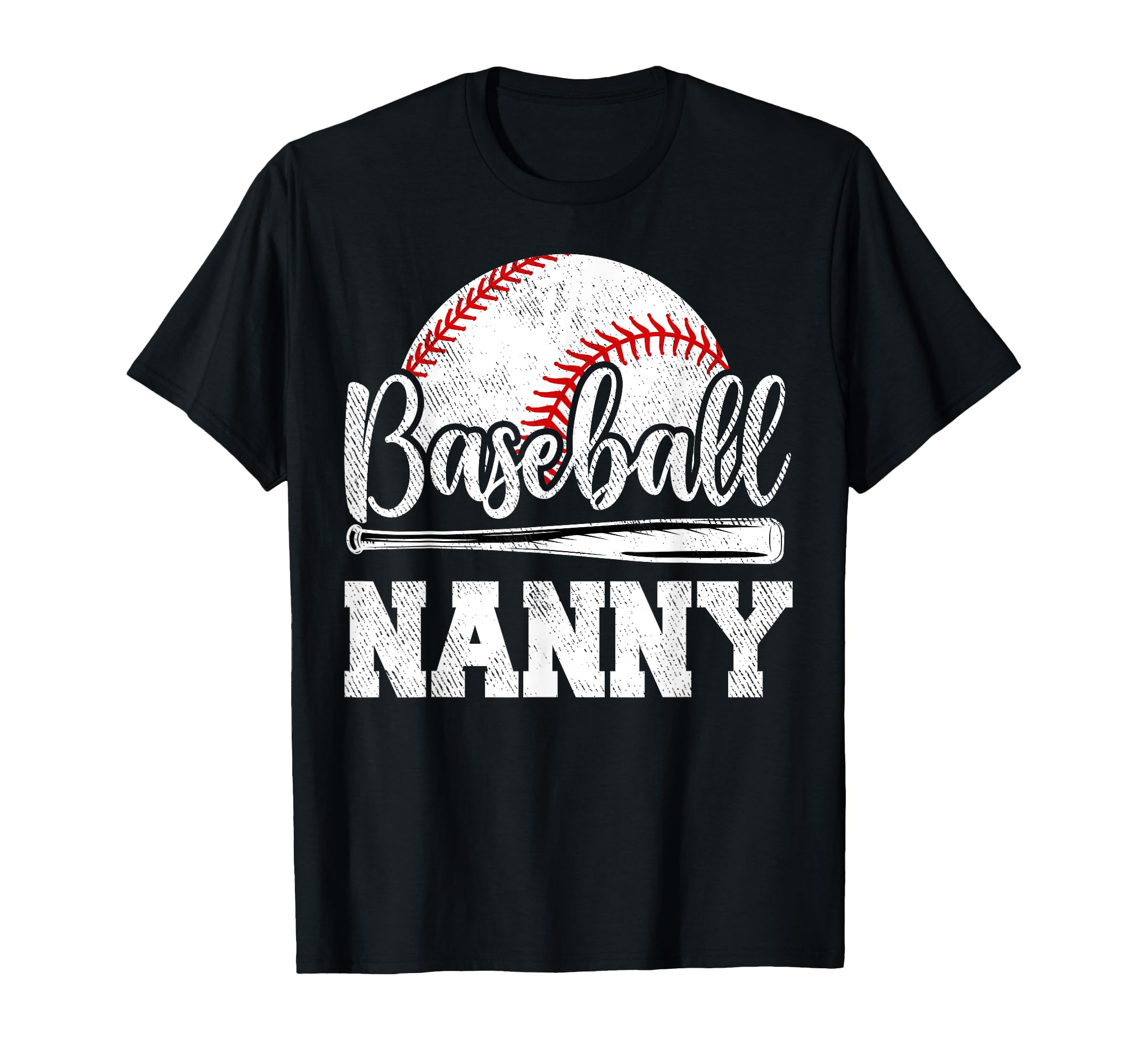 Baseball Nanny Baseball Player Game T-Shirt - Aesthetic Graphic Men Women - T-Shirt, Sweatshirt, Hoodie