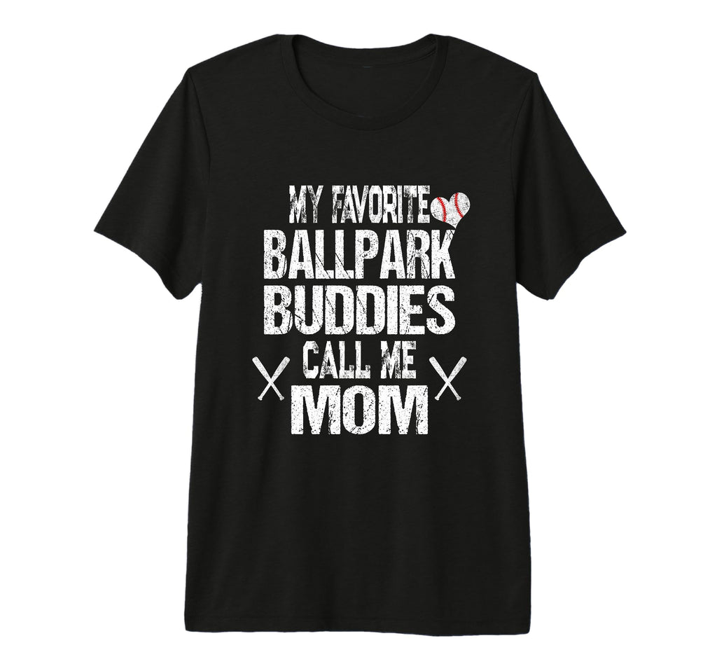 Baseball Lover My Favorite Ballpark T-Shirt - Minimalist Print Men Women - T-Shirt, Sweatshirt, Hoodie