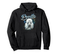 Poodle 90S Dog Lover 80S Poodle Owner Hoodie - Graphic Print Men Women - T-Shirt, Sweatshirt, Hoodie