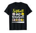 Softball Baseball Grandma Leopard T-Shirt - Trendy Graphic Men Women - T-Shirt, Sweatshirt, Hoodie