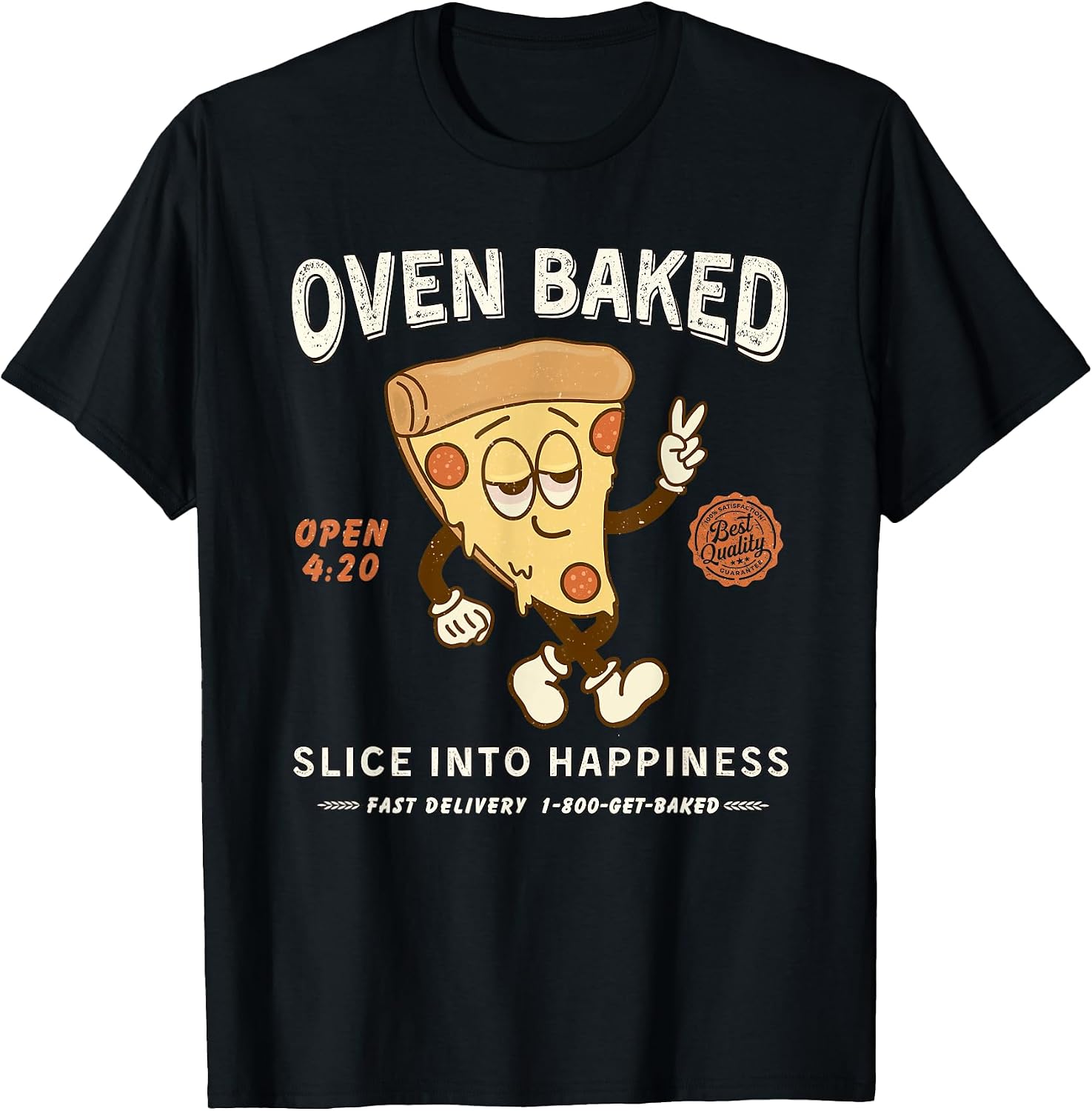 High Slice 420 Humor Apparel Co. - Adult & Kids T-Shirts, Sweatshirts & Hoodies apparel design preview 1