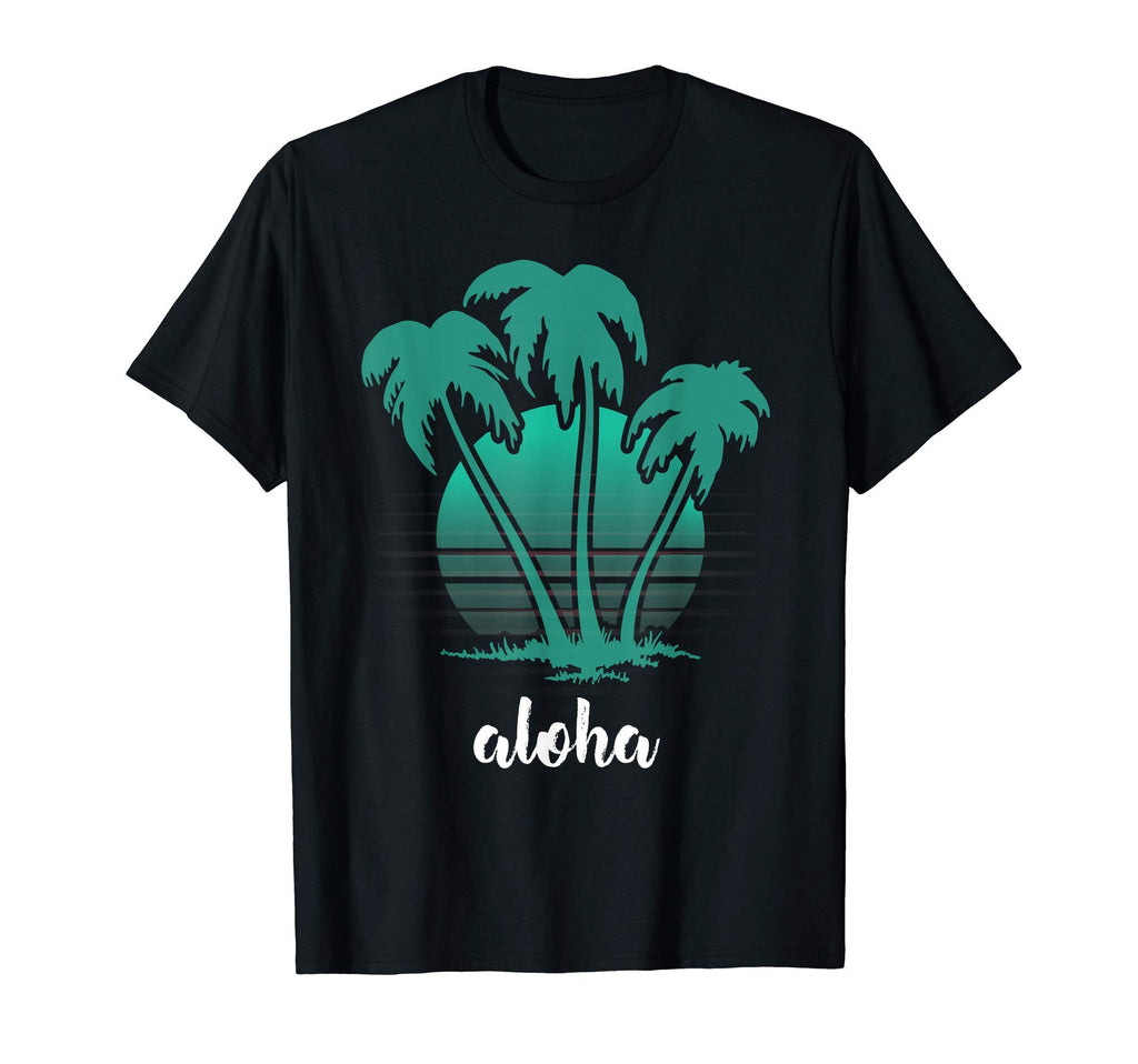 Hawaii Sunset Hawaiian Aloha Surf T-Shirt - Custom Art Print for Adults - T-Shirt, Sweatshirt, Hoodie