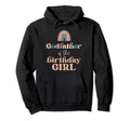 Godfather Birthday Boho Rainbow Party Hoodie - Streetwear Style Men Women - T-Shirt, Sweatshirt, Hoodie