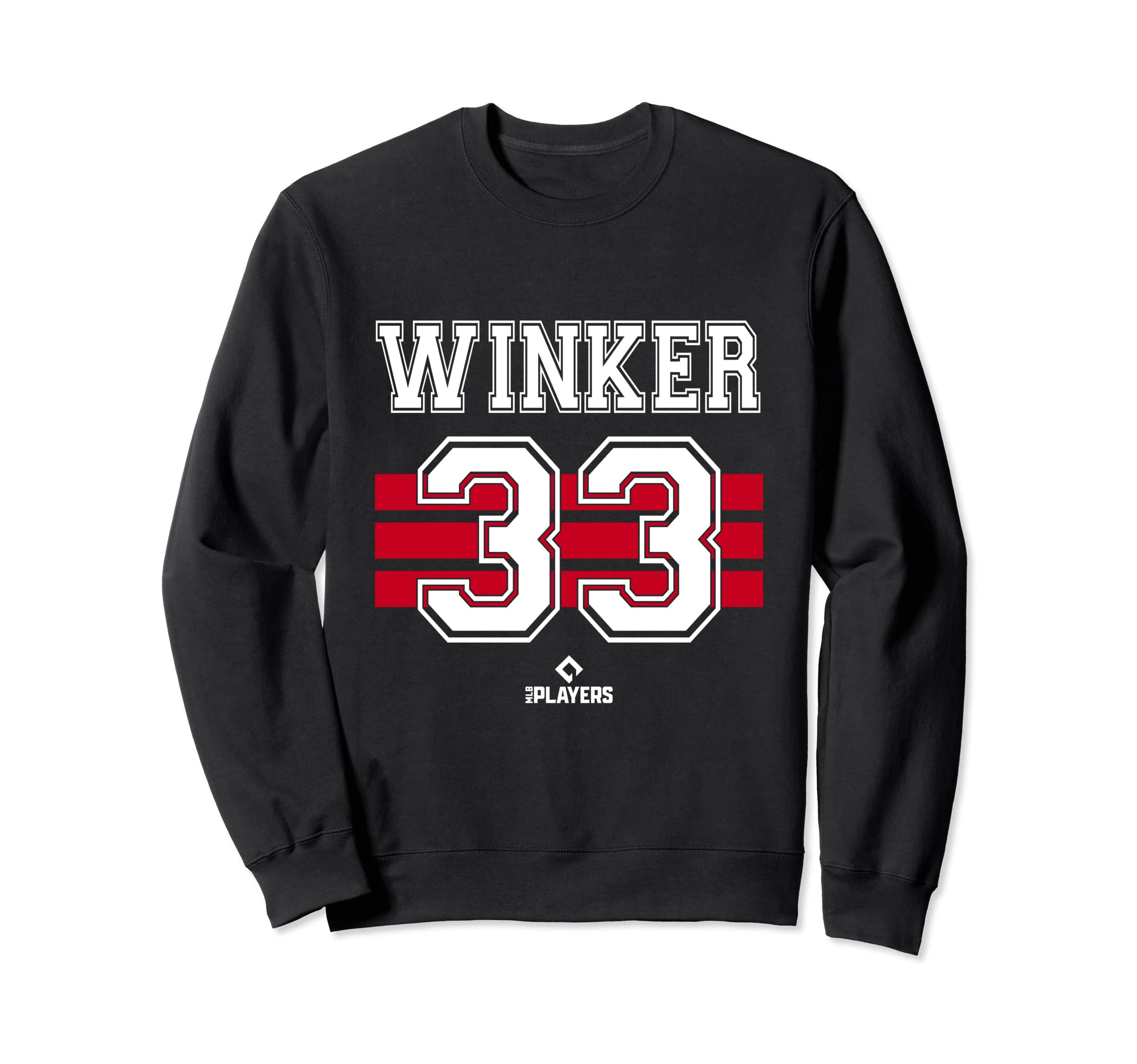 Jesse Winker 33 Cincinnati Ohio Sweatshirt - Novelty Apparel for Adults - T-Shirt, Sweatshirt, Hoodie