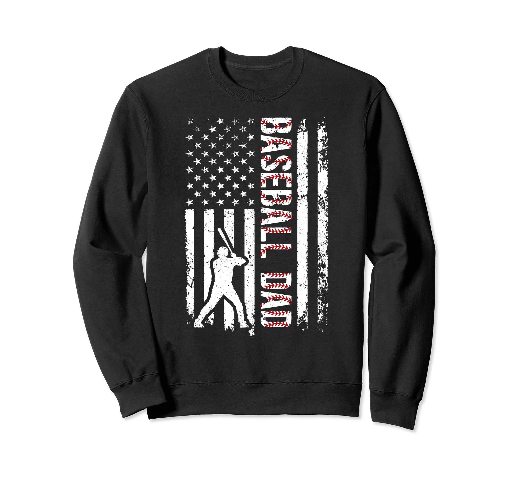 Baseball Dad Baseball Player Father Sweatshirt - Unique Graphic Men Women - T-Shirt, Sweatshirt, Hoodie