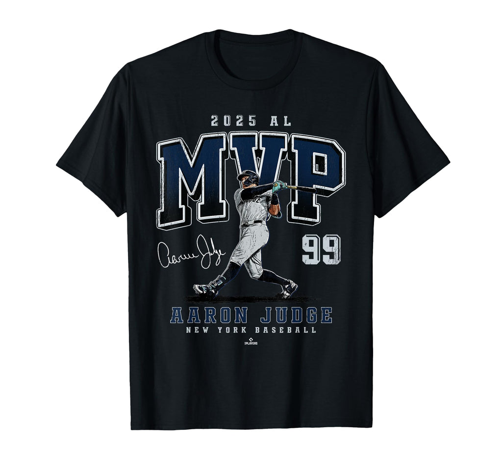 Aaron Judge 2025 Al Mvp New York T-Shirt - Fun Novelty Design Men Women - T-Shirt, Sweatshirt, Hoodie