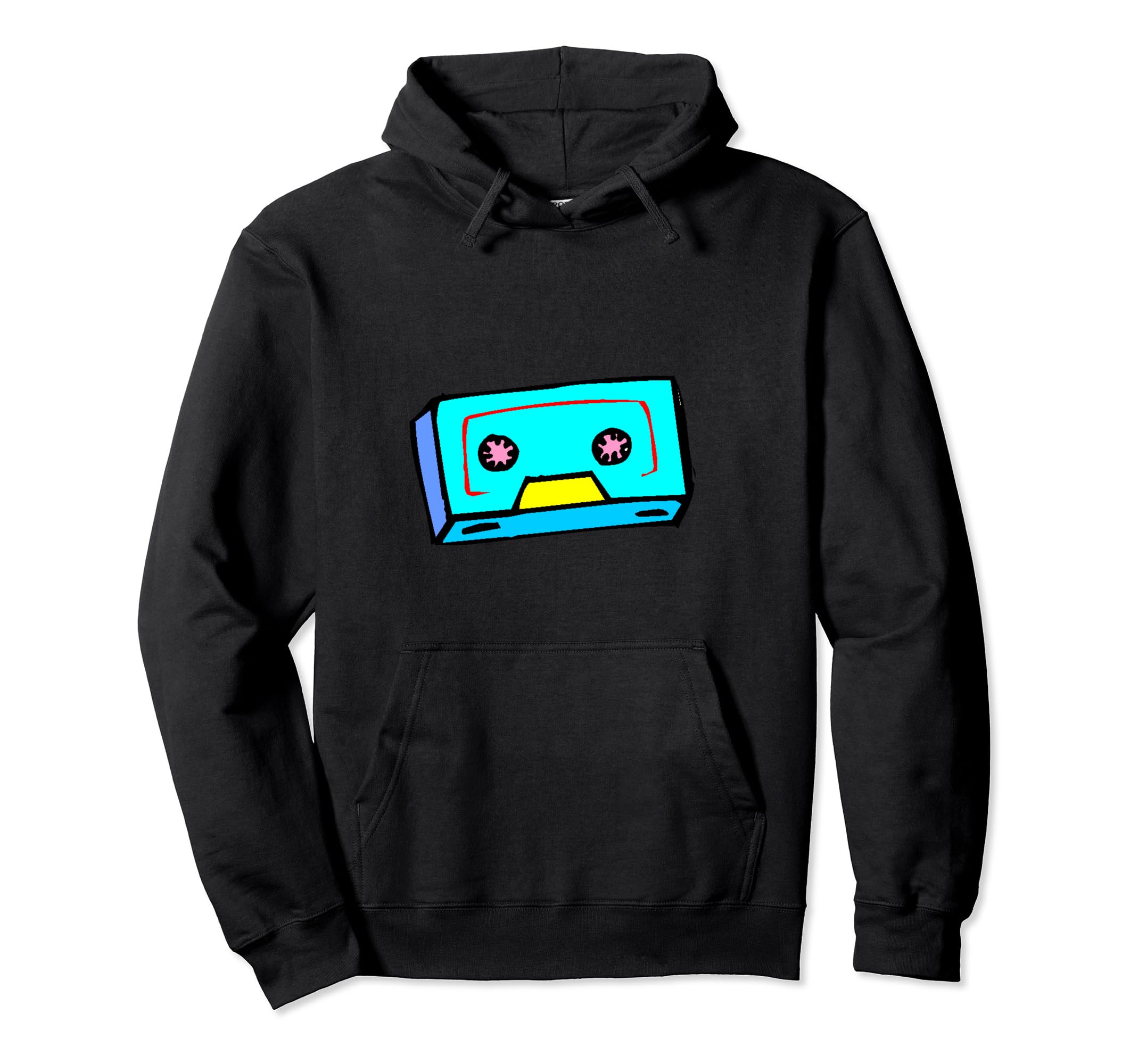 Mixtape Cassette Hoodie - Trendy Graphic Men Women - T-Shirt, Sweatshirt, Hoodie