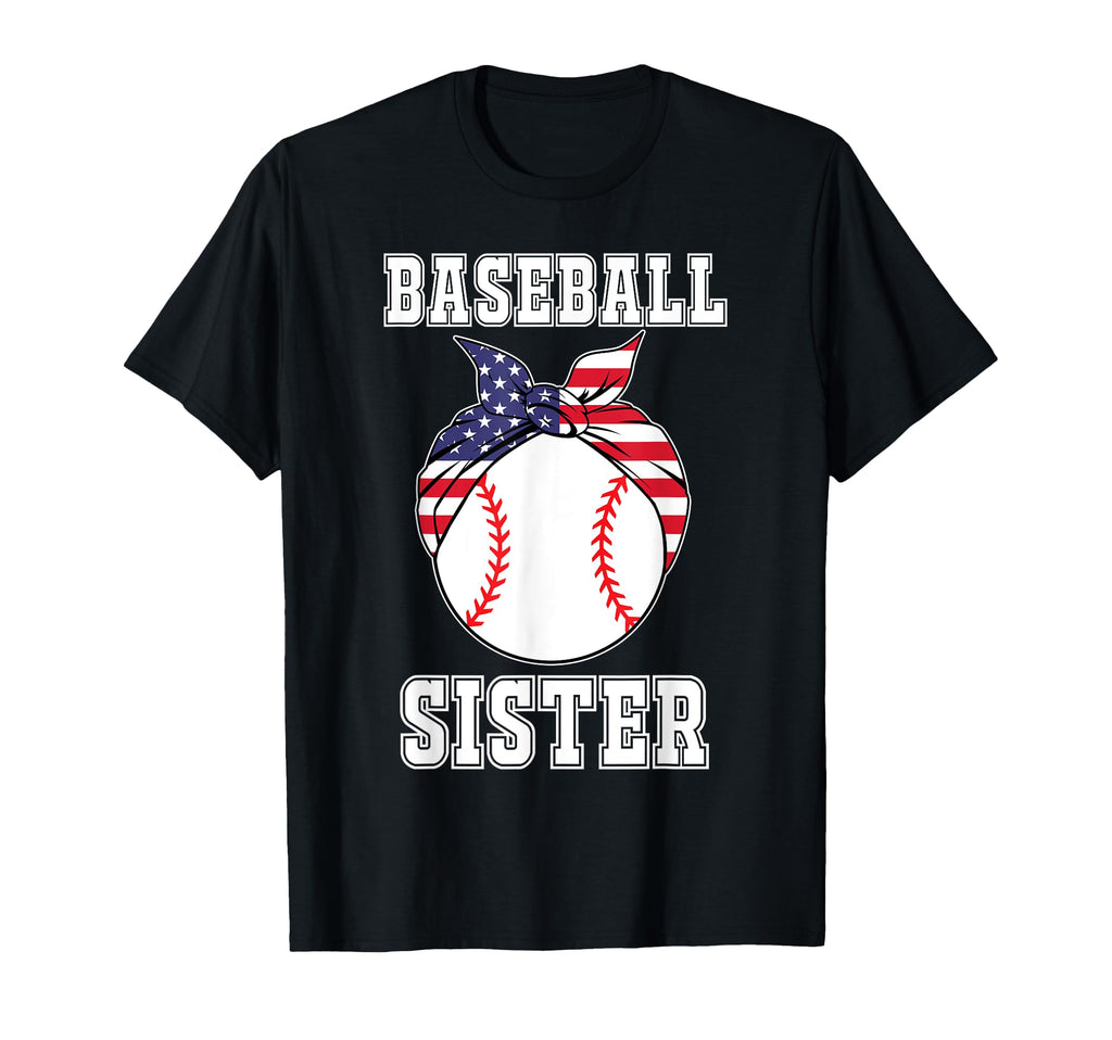 Baseball Sister Jersey Gift Womens T-Shirt - Fun Novelty Design Men Women - T-Shirt, Sweatshirt, Hoodie