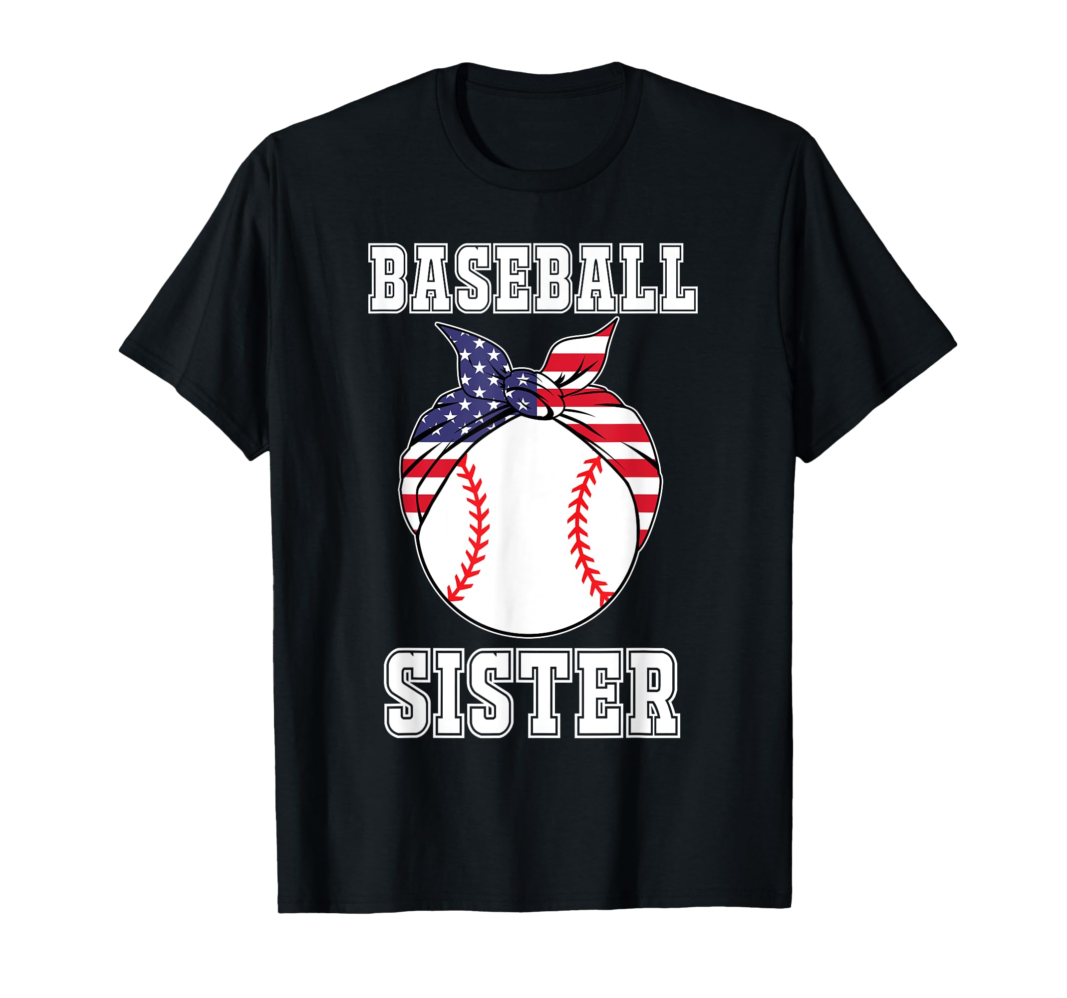 Baseball Sister Jersey Gift Womens T-Shirt - Fun Novelty Design Men Women - T-Shirt, Sweatshirt, Hoodie
