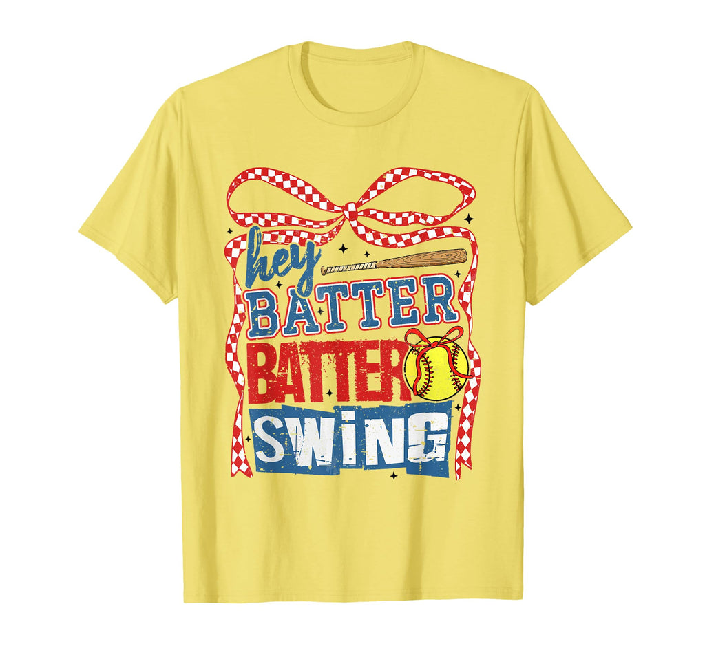 Softball Hey Batter Batter Swing T-Shirt - Streetwear Style for Adults - T-Shirt, Sweatshirt, Hoodie