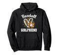 Baseball Girlfriend Leopard Heart Hoodie - Streetwear Style for Adults - T-Shirt, Sweatshirt, Hoodie