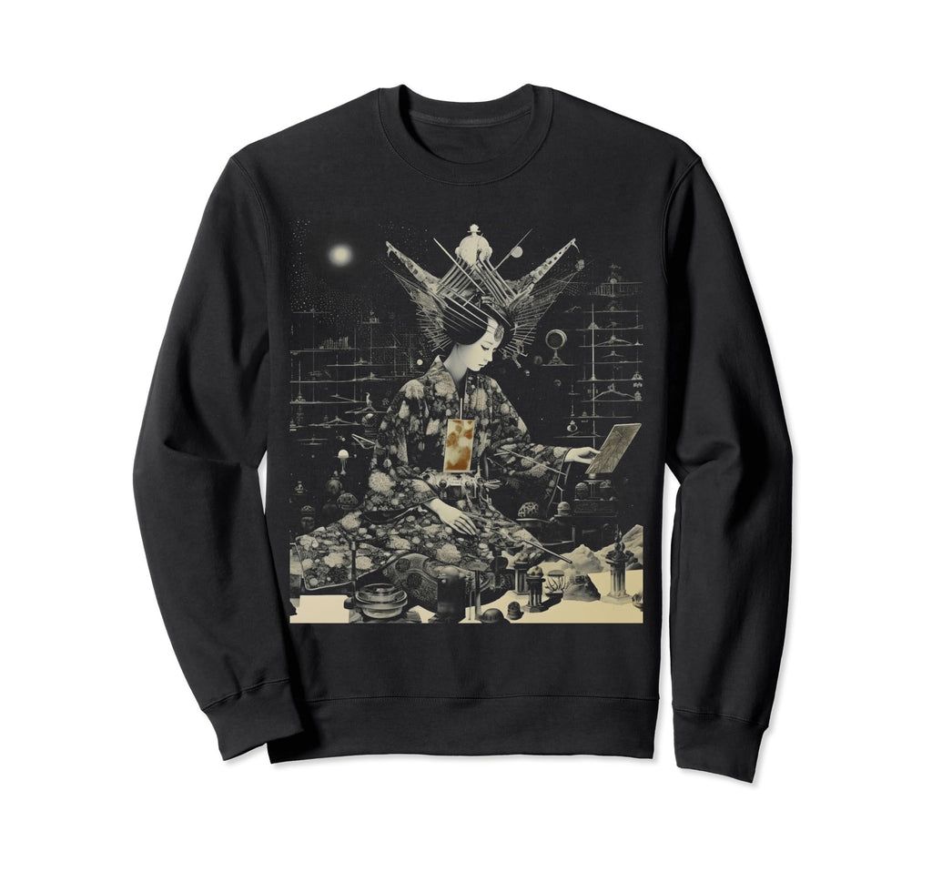 Japanese Y2K Aesthetic Surreal Sweatshirt - Fun Novelty Design for Adults - T-Shirt, Sweatshirt, Hoodie