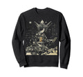 Japanese Y2K Aesthetic Surreal Sweatshirt - Fun Novelty Design for Adults - T-Shirt, Sweatshirt, Hoodie