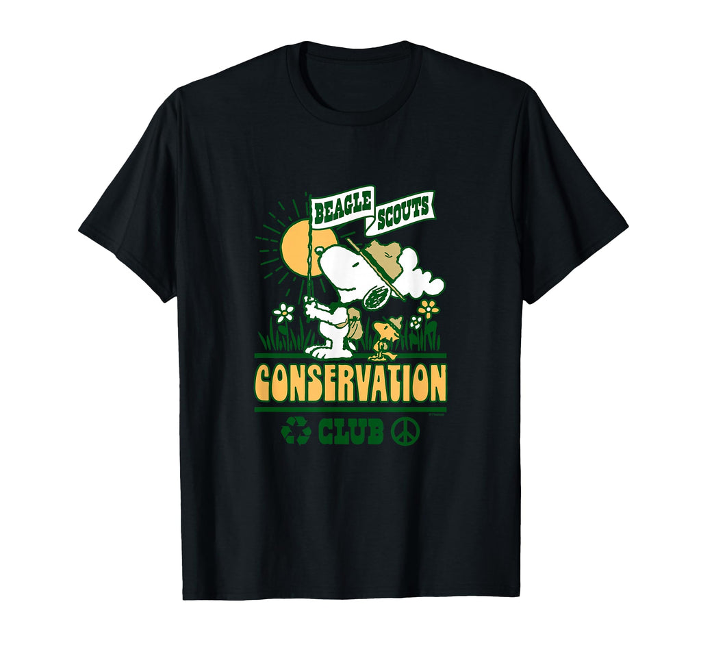 Snoopy Beagle Scouts Conservation T-Shirt - Fun Novelty Design for Adults - T-Shirt, Sweatshirt, Hoodie