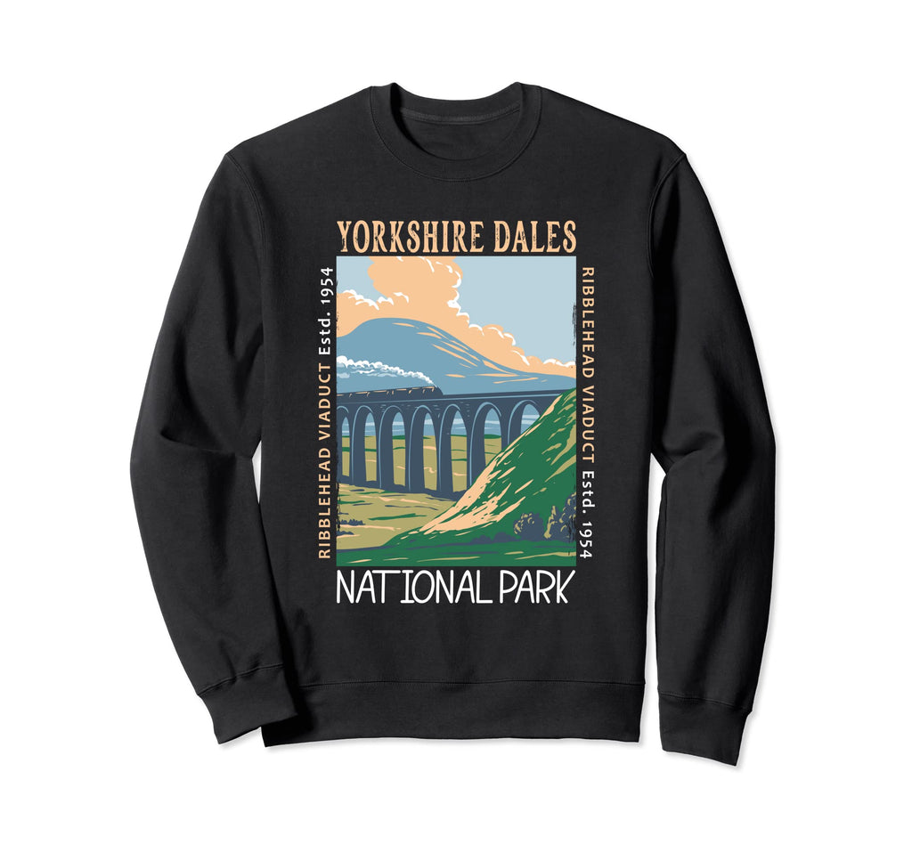 Yorkshire Dales National Park England Sweatshirt - Graphic Print Men Women - T-Shirt, Sweatshirt, Hoodie