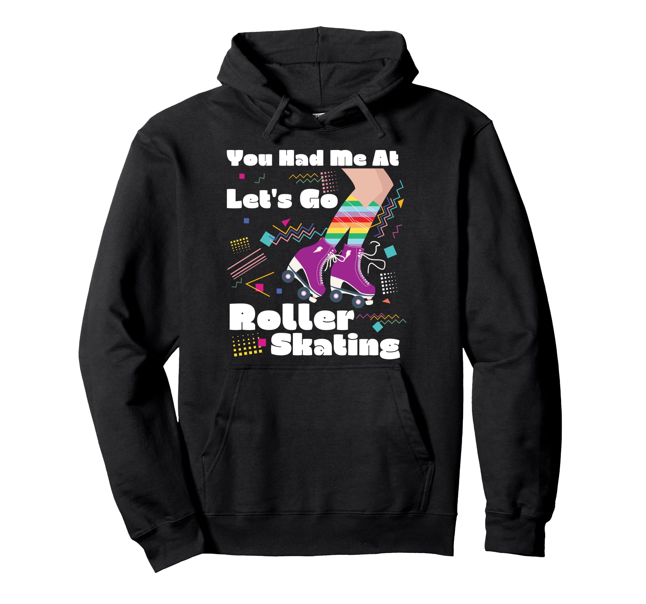 Roller Skating Skate 1970S Hoodie - Unique Graphic for Adults - T-Shirt, Sweatshirt, Hoodie