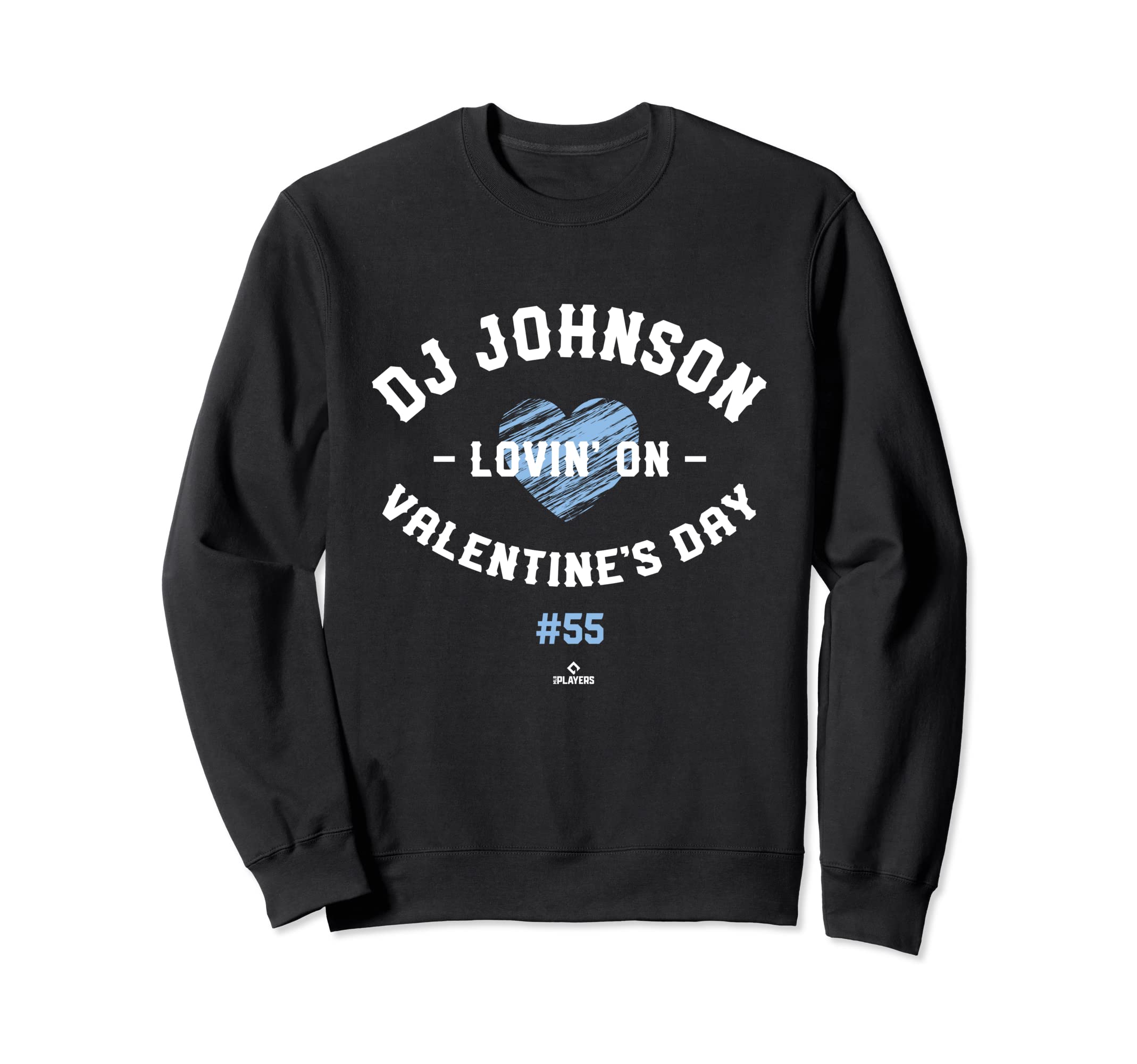 Dj Johnson Lovin Valentines Sweatshirt - Casual Everyday Wear for Adults - T-Shirt, Sweatshirt, Hoodie