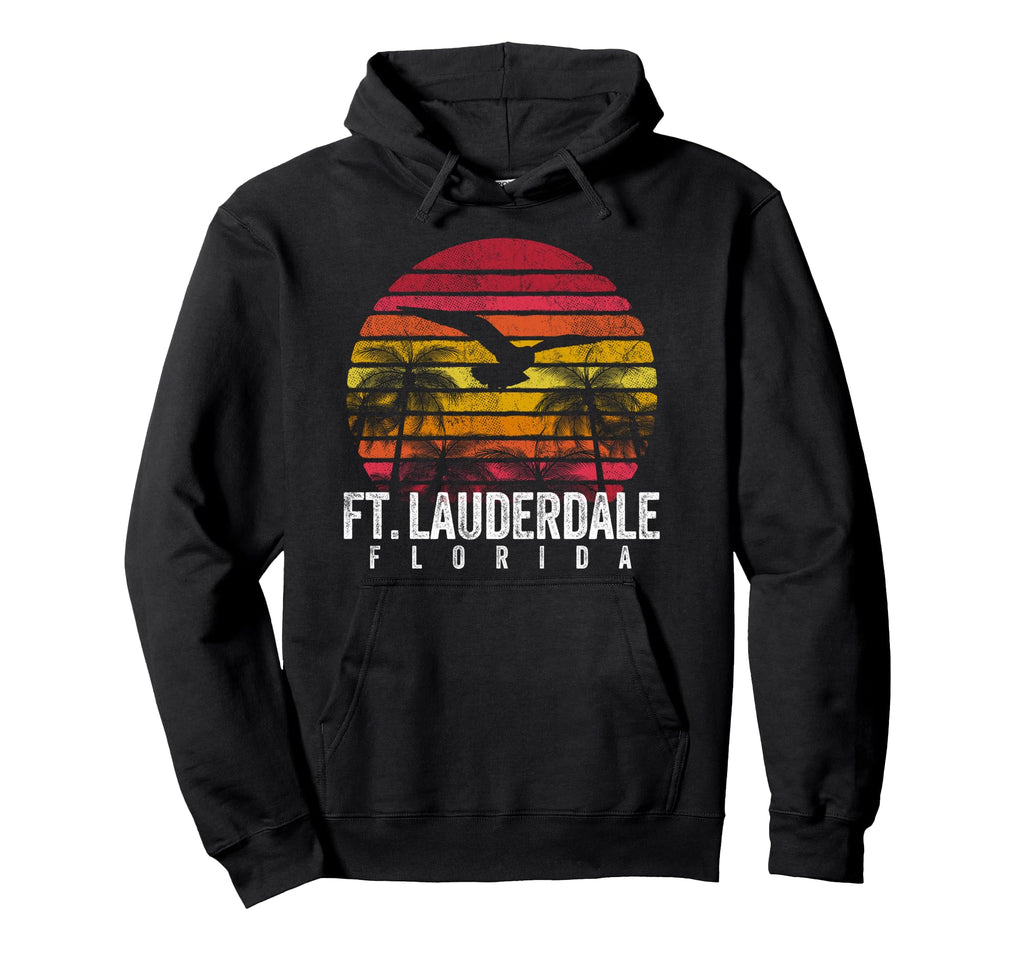 Ft Fort Lauderdale Florida Fl Hoodie - Streetwear Style Men Women - T-Shirt, Sweatshirt, Hoodie